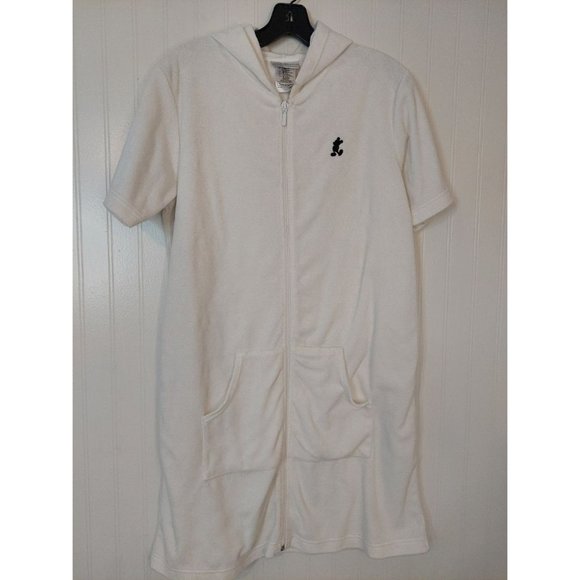 Disney Swim Disney World Mickey Terry Cloth Swim Suit Cover Up Size